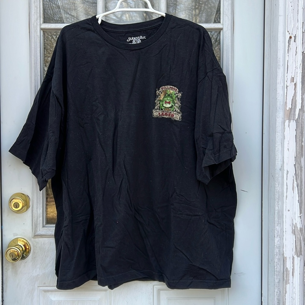 St. John’s Bay “Bullfrog Premium Lager” Graphic Tee~men’s size 3XL